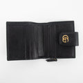 Gucci Black GG Marmont Leather Compact Wallet #2268 by Bolt Boutique