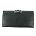 Gucci Black Leather Long Wallet #5150 by Bolt Boutique