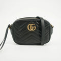 Gucci Black Marmont Chain Shoulder Bag #2589 by Bolt Boutique