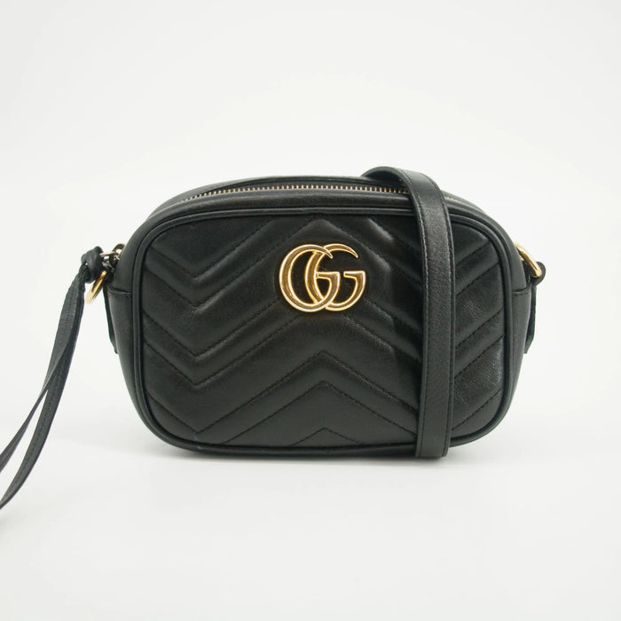 Gucci Black Marmont Chain Shoulder Bag #2589 by Bolt Boutique