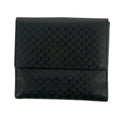 Gucci Black Micro GG Leather Jackie Compact Wallet 2659 by Bolt Boutique
