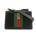 Gucci Black Sherry Line Leather Shoulder Bag #7685 by Bolt Boutique
