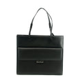 Gucci Black Smooth Leather Business Shoulder Bag #3432 by Bolt Boutique