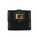 Gucci Black Vintage G Square Logo Compact Wallet #3919 by Bolt Boutique