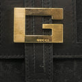 Gucci Black Vintage G Square Logo Compact Wallet #3919 by Bolt Boutique