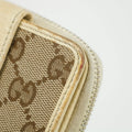 Gucci Brown GG Canvas Double Hook Compact Wallet #2644 by Bolt Boutique