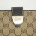 Gucci Brown GG Crystal Coated Canvas x Leather Continental Long Wallet #3907 by Bolt Boutique