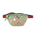 Gucci Brown GG Supreme Sherry Line PVC Kids Waist Bag #7687 by Bolt Boutique