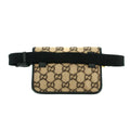 Gucci Brown GG Wool x Leather Belt Bag #2949 by Bolt Boutique