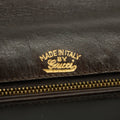 Gucci Brown Leather Silver Hardware Vintage Shoulder Bag #3556 by Bolt Boutique