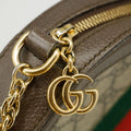 Gucci Brown Supreme GG Marmont Sherry Line Shoulder Bag #2587 by Bolt Boutique