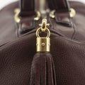 Gucci Burgundy Leather Tassel Soho Boston Bag #4736 by Bolt Boutique