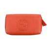 Gucci Coral Leather Soho Zippy Long Wallet #3820