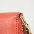 Gucci Coral Pink Soho Interlocking G Leather Round Zipper Long Wallet #2363 by Bolt Boutique