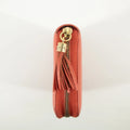 Gucci Coral Pink Soho Interlocking G Leather Round Zipper Long Wallet #2363 by Bolt Boutique