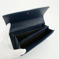 Gucci Denim Blue Marmont Continental Long Wallet #4717 by Bolt Boutique