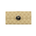 Gucci GG Beige Canvas Long Wallet #3932 by Bolt Boutique