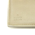 Gucci GG Brown White Canvas x Leather Compact Wallet #3935 by Bolt Boutique