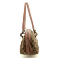 Gucci GG Canvas Beige Twins Boston Shoulder Bag #4694 by Bolt Boutique