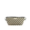 Gucci GG Canvas Black Beige x Black Pochette Bag #4695