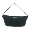Gucci GG Canvas Black Boat Pochette Bag #4696 by Bolt Boutique