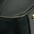 Gucci GG Canvas Black Sherry Line Tote Bag #3199 by Bolt Boutique