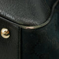 Gucci GG Canvas Black Sherry Line Tote Bag #3199 by Bolt Boutique