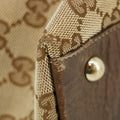 Gucci GG Canvas Brown D Ring Shoulder Bag #3189 by Bolt Boutique