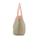 Gucci GG Canvas Brown x Pink Trim Shoulder Bag #9378 by Bolt Boutique