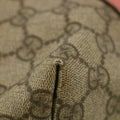 Gucci GG Canvas Brown x Pink Trim Shoulder Bag #9378 by Bolt Boutique