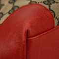 Gucci GG Canvas Brown x Red Tote Bag #8928 by Bolt Boutique