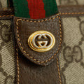 Gucci GG Canvas Coated Beige Sherry Line Crossbody Bag #3342 by Bolt Boutique