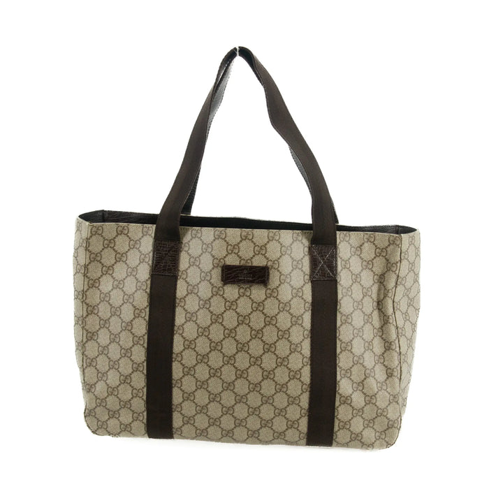 Gucci GG Canvas Coated Beige Shoulder Bag #3322 by Bolt Boutique