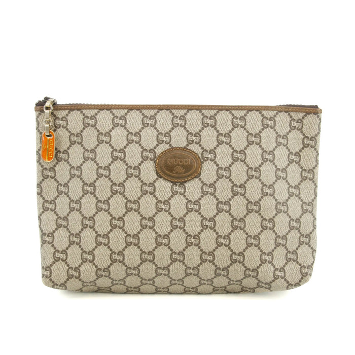 Gucci GG Canvas Coated Plus Clutch Bag #3187 by Bolt Boutique