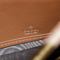 Gucci GG Canvas Coated Sherry Line Wallet On a Chain Crossbody Bag #3336 by Bolt Boutique