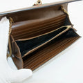 Gucci GG Canvas Coated Sherry Line Wallet On a Chain Crossbody Bag #3336 by Bolt Boutique