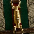 Gucci GG Canvas Coated Sherry Line Wallet On a Chain Crossbody Bag #3336 by Bolt Boutique