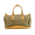 Gucci GG Canvas Green 2Way Boston Bag #3400 by Bolt Boutique