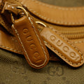 Gucci GG Canvas Green 2Way Boston Bag #3400 by Bolt Boutique