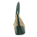 Gucci GG Canvas Green Horsebit Shoulder Bag #2307 by Bolt Boutique