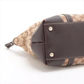 Gucci GG Canvas Canvas &amp; Leather Shoulder bag Beige #2212 by Bolt Boutique