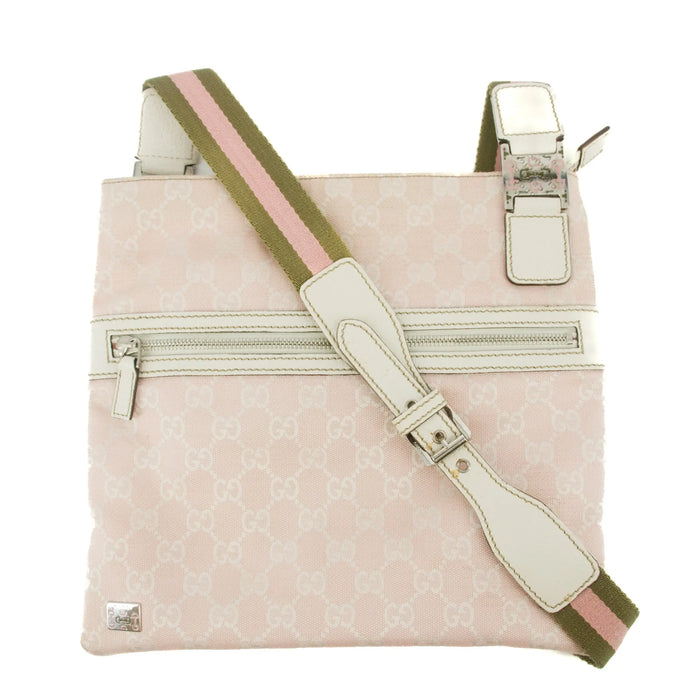 Gucci GG Canvas Pink Shoulder Bag #9399 by Bolt Boutique