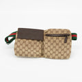 Gucci GG Canvas Sherry Brown Bum Bag #1809 by Bolt Boutique
