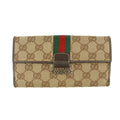 Gucci GG Canvas Sherry Brown Wallet #5299 by Bolt Boutique