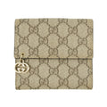Gucci GG Coated Canvas Brown Compact Wallet #5298 by Bolt Boutique