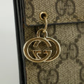 Gucci GG Coated Canvas Brown Compact Wallet #5298 by Bolt Boutique
