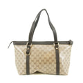 Gucci GG Crystal Monogram Abbey Zippered Tote Bag #4690 by Bolt Boutique