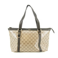 Gucci GG Crystal Monogram Abbey Zippered Tote Bag #4690 by Bolt Boutique