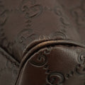 Gucci GG Guccisima Brown Interlocking GG Sukey Handbag #3558 by Bolt Boutique