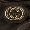 Gucci GG Guccisima Brown Interlocking GG Sukey Handbag #3558 by Bolt Boutique